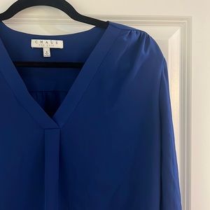 Royal blue blouse size small